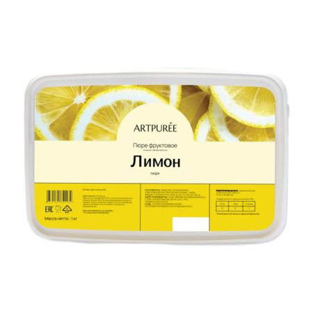 Пюре "Лимон" без сахара ARTPUREE 1 кг