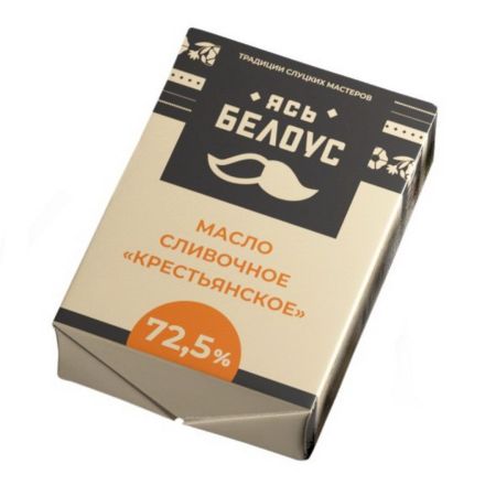 Масло сладкосливочное 72,5% "Ясь Белоус", 180 г