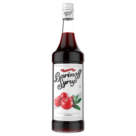 Сироп "Клюква" Barinoff 1 л