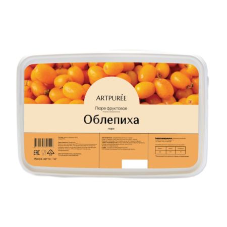 Пюре "Облепиха" ARTPUREE 1 кг