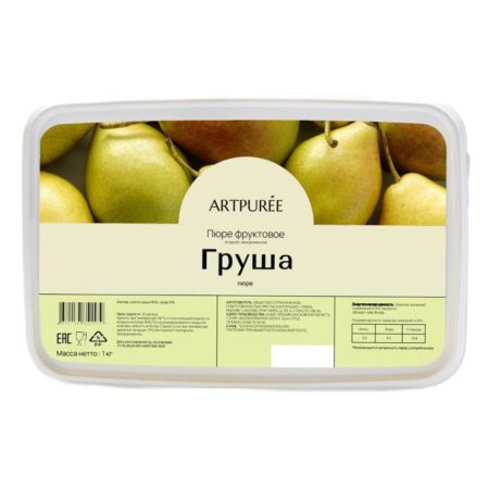 Пюре "Груша" ARTPUREE 1 кг