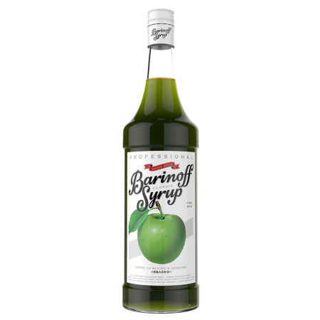 Сироп "Зелёное яблоко" Barinoff 1 л
