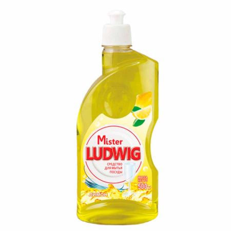 Средство для мытья посуды "Mister Ludwig Лимон" 500 г