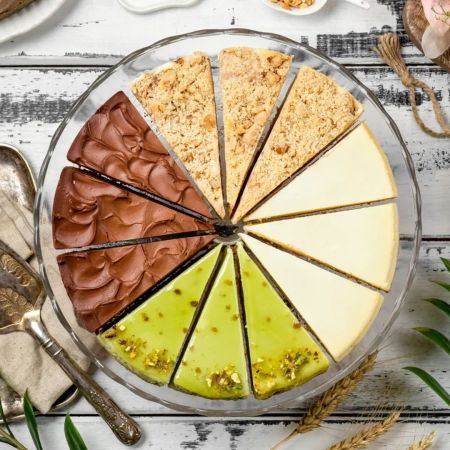 Ассорти чизкейков (12 порций)