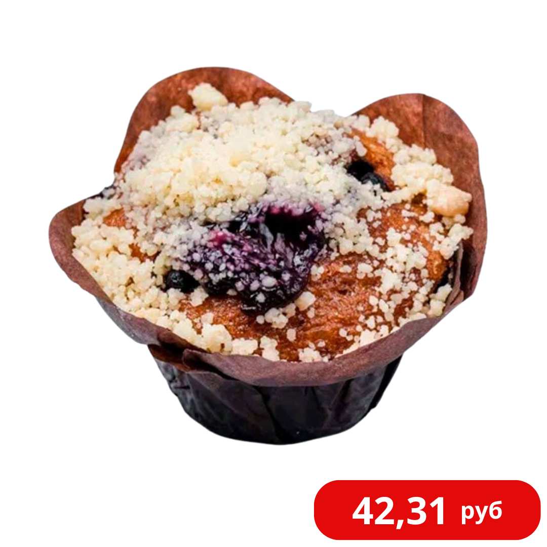 Маффин черничный взрыв (12 порций)