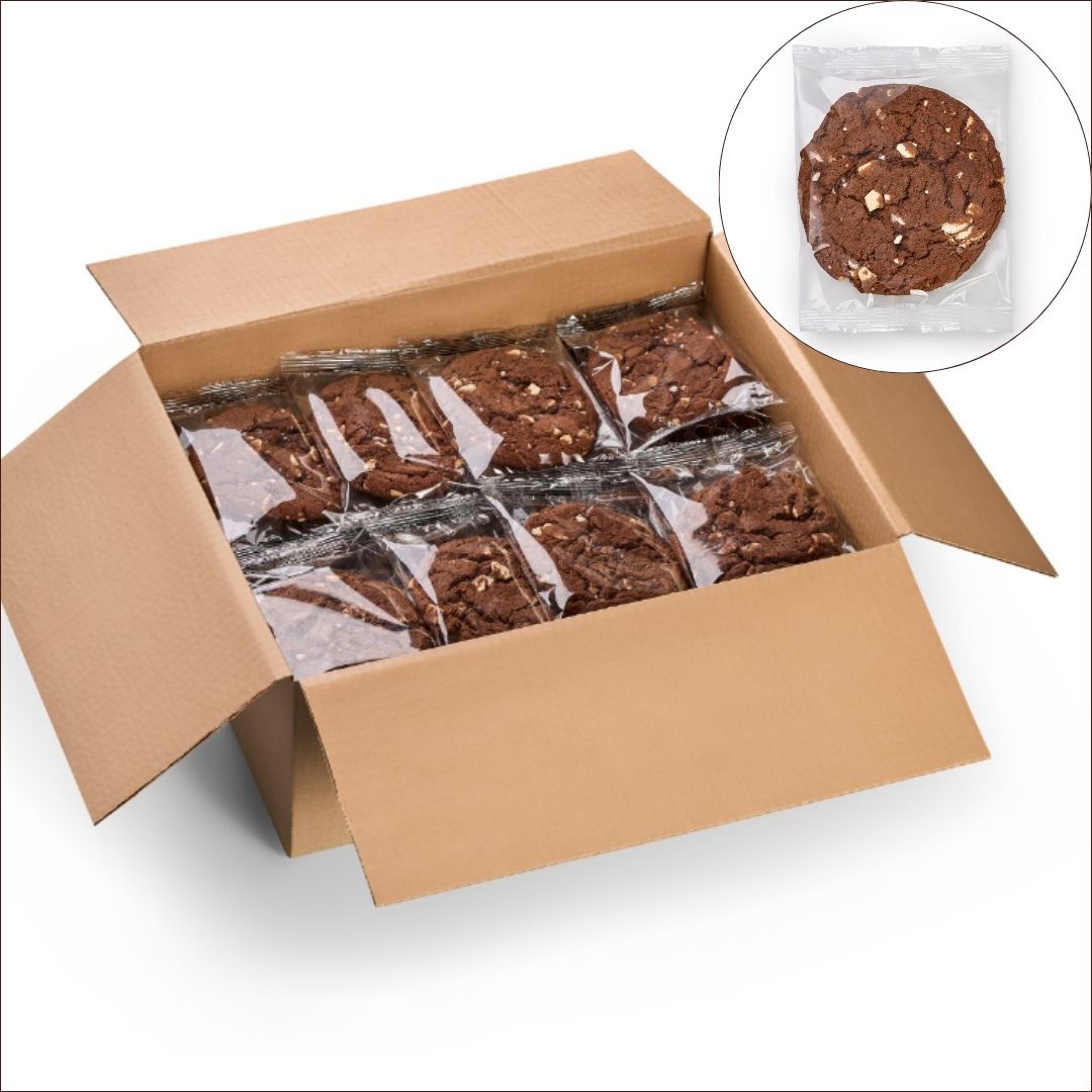 Кукис шоколадное с белой глазурью 3,6 кг