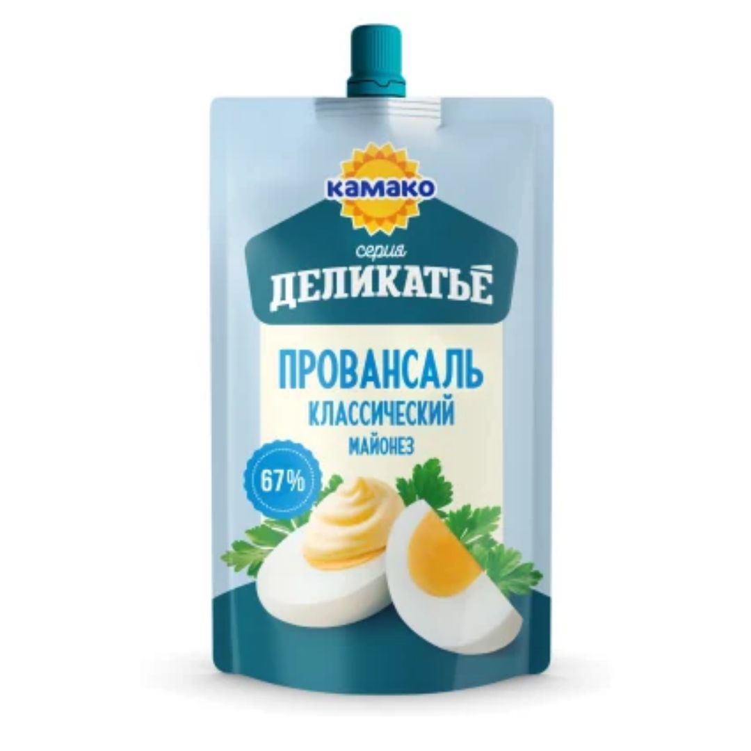 Майонез Камако Delikate 67% "Провансаль Классический" 380 г
