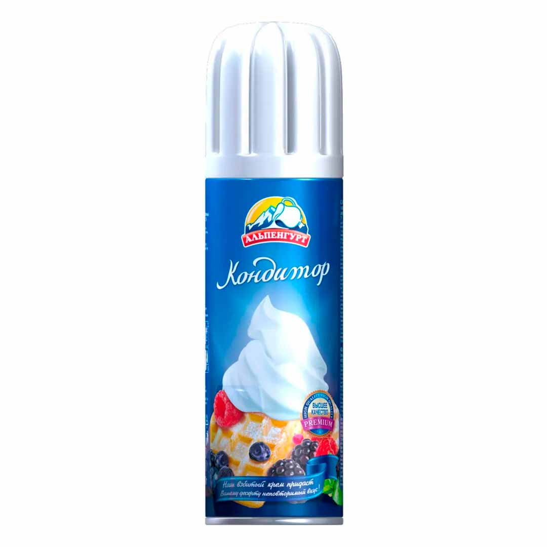 Сливки взбитые растительные 26,5% "Альпенгурт" 250 г