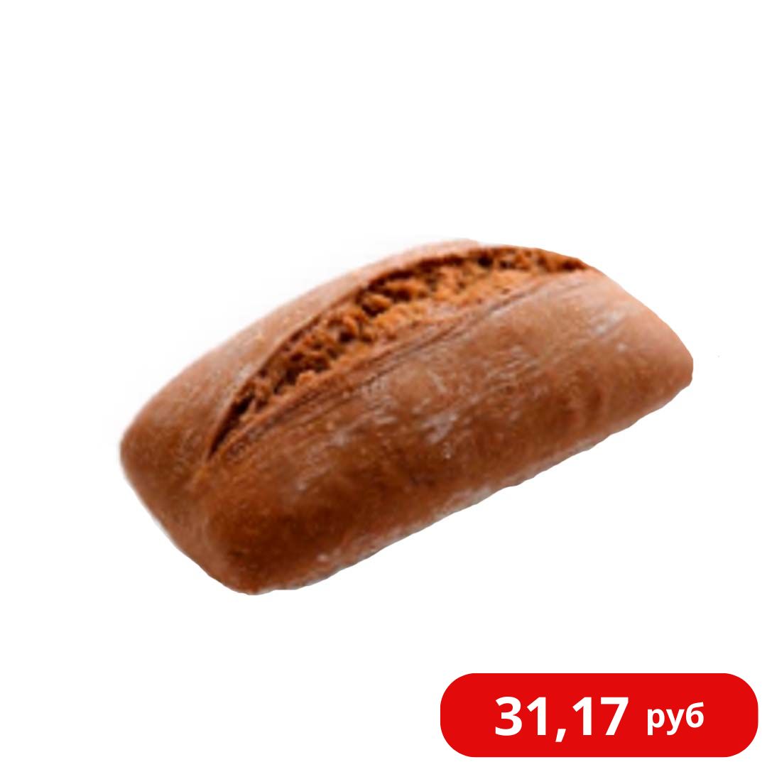 Булочка солодовая 40 г (в коробке 80 штук)