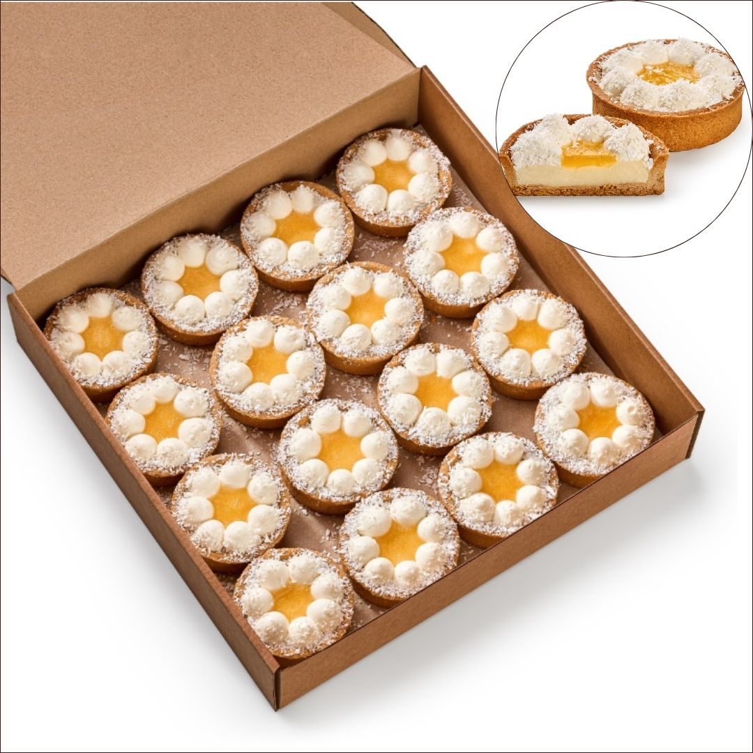 Мини-тарт "Лимонный" 1,04 кг (16 штук)