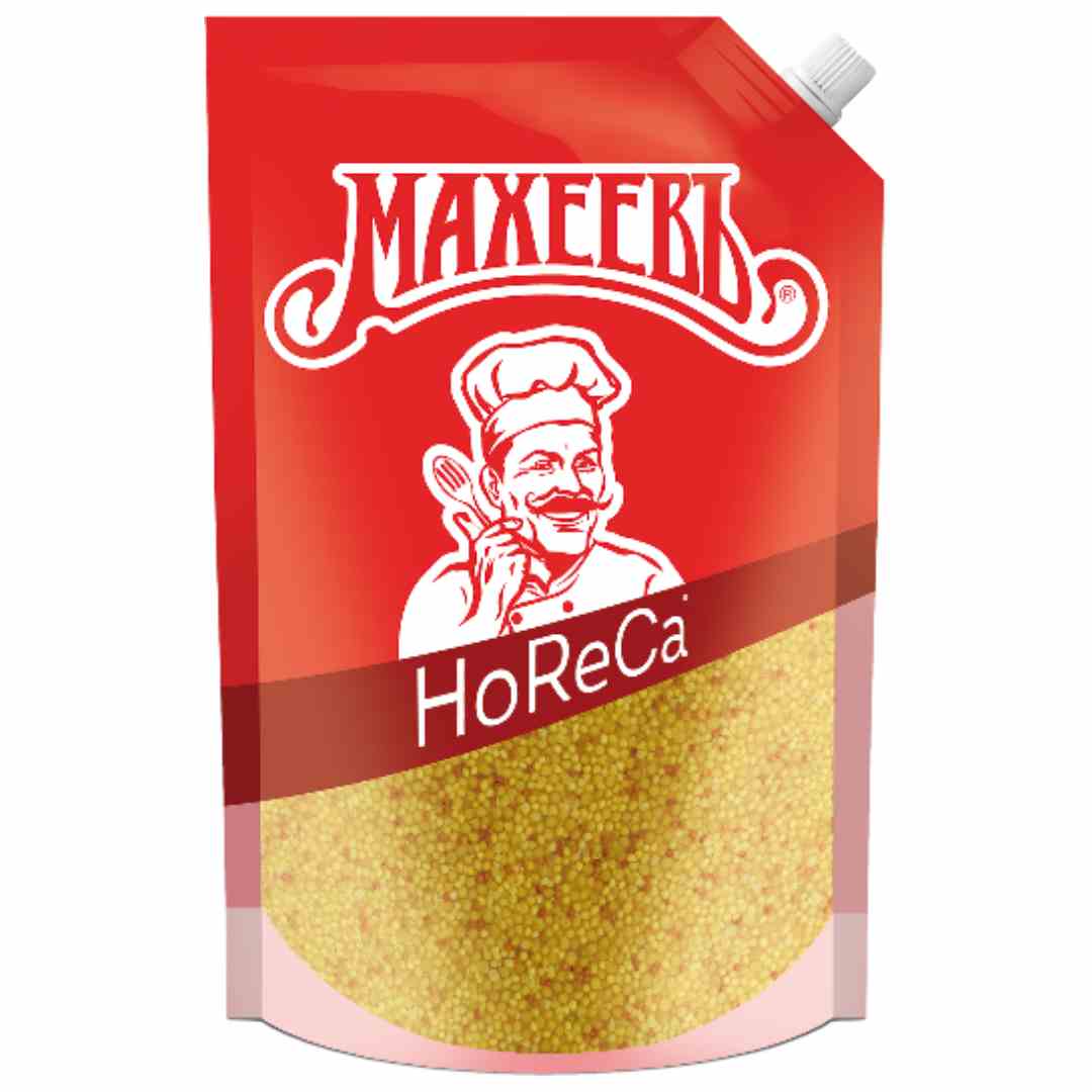 Горчица готовая "Зернистая" (Махеевъ) 1 кг