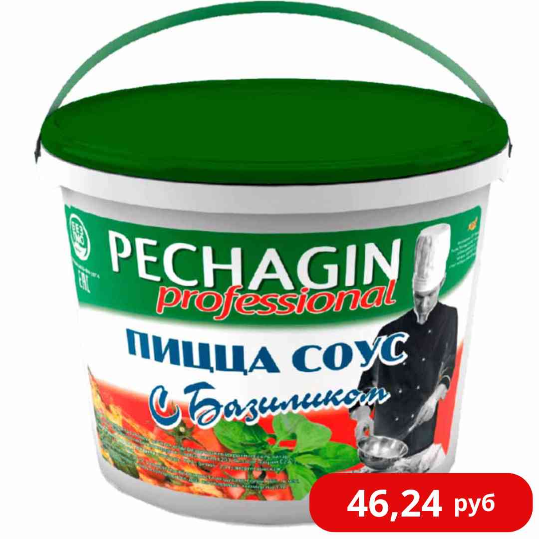 Соус томатный "Пицца соус с базиликом Pechagin professional" 10 кг