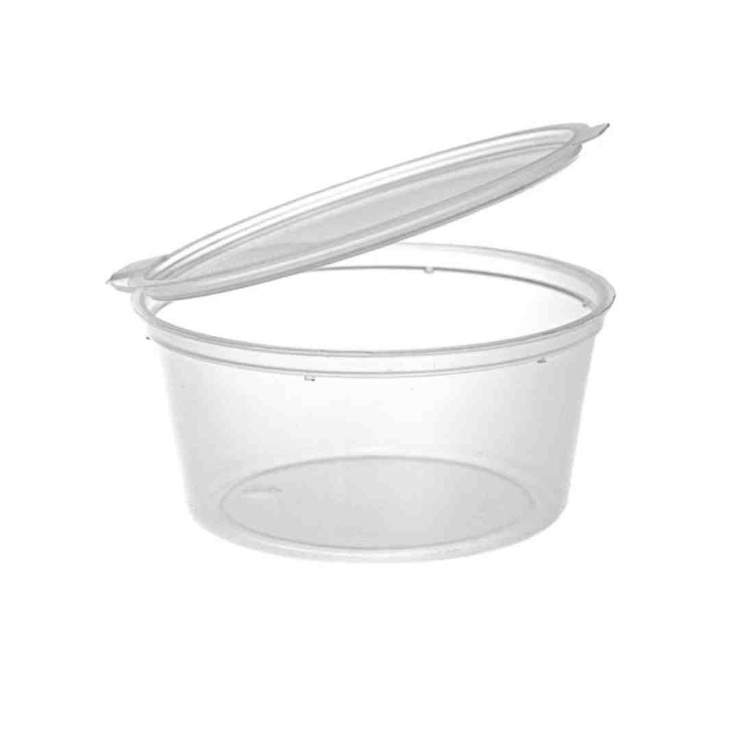 Соусник с крышкой 30 мл / 50 мл  (в упаковке 80 шт)