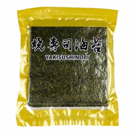 Водоросли сушеные жареные Нори В grade / C grade (100 листов)