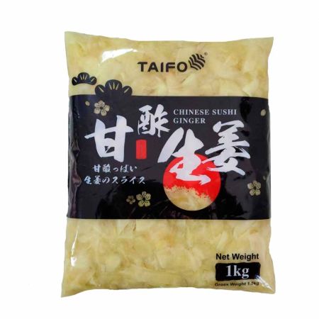 Имбирь маринованный белый "Taifo" 1,5 кг