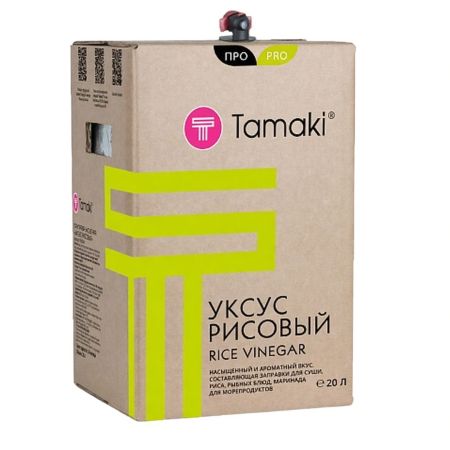 Уксус рисовый "Tamaki Pro" 20 л