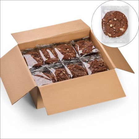 Кукис шоколадное с белой глазурью 3,6 кг