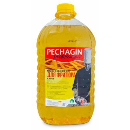 Масло для фритюра и жарки "Pechagin" 5 л