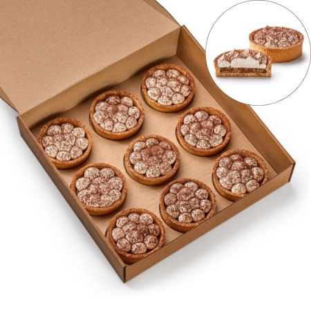 Тарталетка "Тирамису" 720 г (9 штук)
