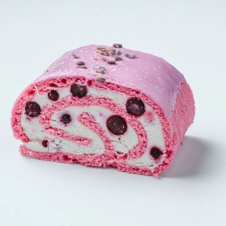 Рулет Лавандовый с черной смородиной (12 порций)