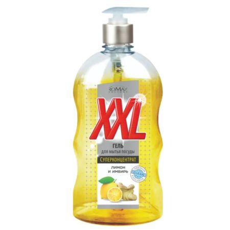 Гель для мытья посуды "XXL Лимон и имбирь" 650 г