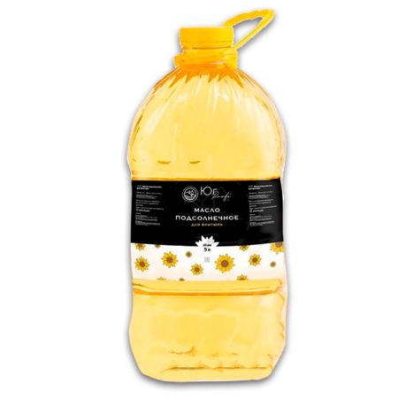 Масло подсолнечное для фритюра "ЮГ Profi" 5 л