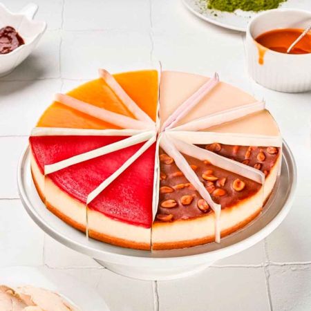 Чизкейк классический "Ассорти" 1,3 кг (12 порций)