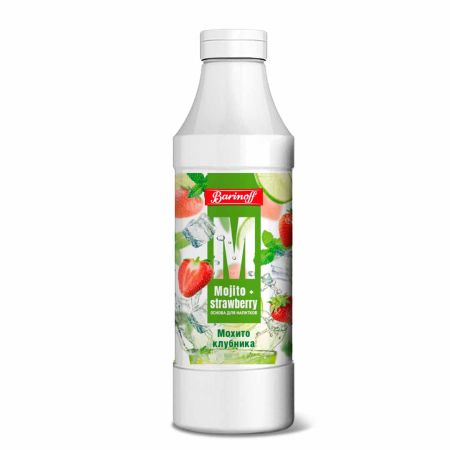 Основа для безалкогольных напитков "Мохито-Клубника" Barinoff 1л