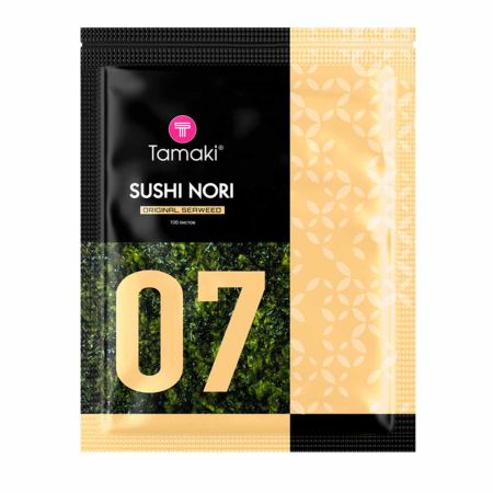Водоросли "Tamaki № 7" морские сушеные прессованные (100 листов)