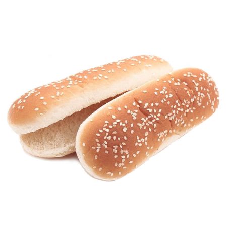 Булочка для датского хот-дога с кунжутом 60 г (36 штук)