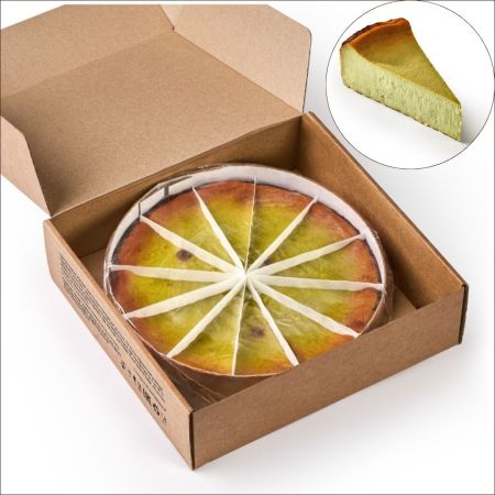 Чизкейк классический "Баскский Матча" 1,3 кг (12 порций)