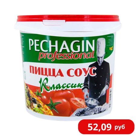 Соус томатный "Пицца соус классический Pechagin professional" 10 кг