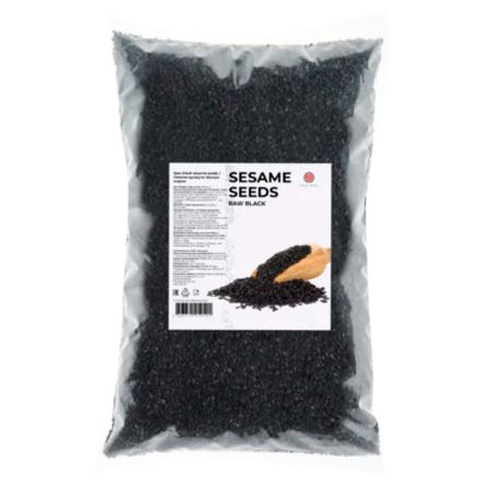 Семена кунжута черные обжаренные "Yakimal" 1 кг