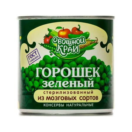 Горошек в/с "Овощной край" 425 мл